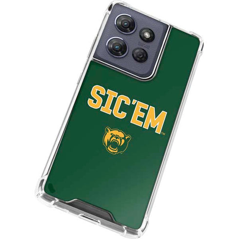 Baylor University Sic Em Green Moto G Play 5G (2025) Clear Case